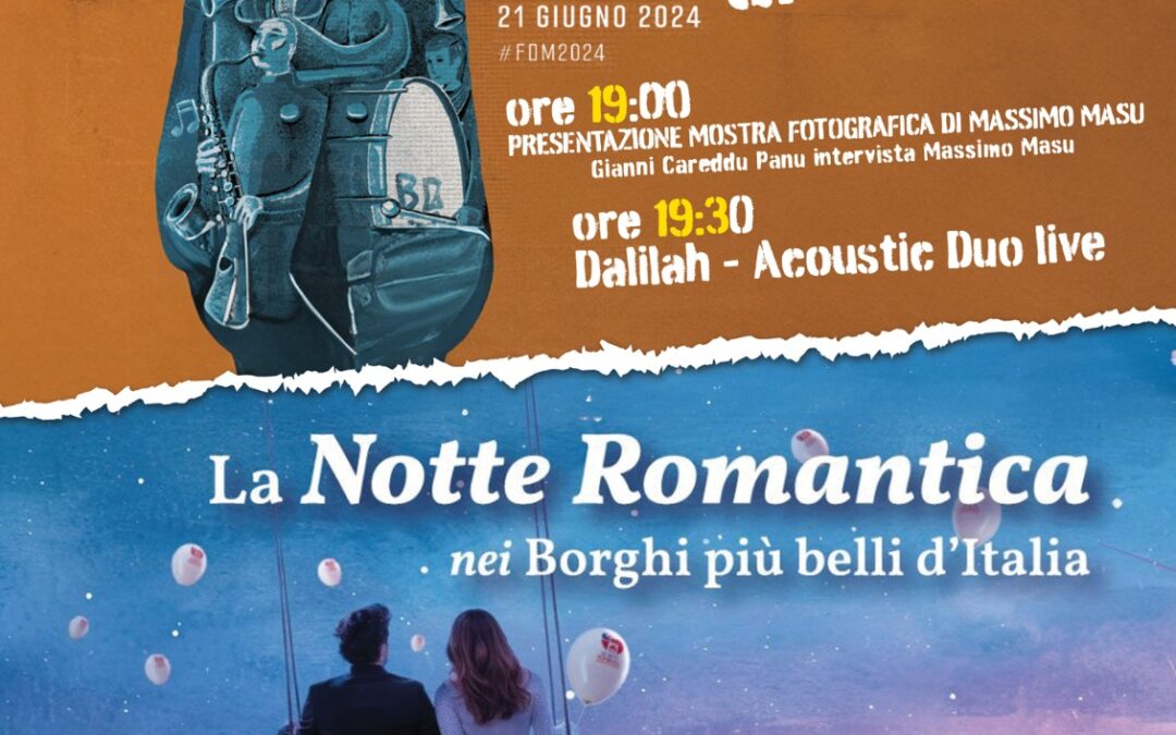 Festa della Musica e Notte Romantica | Il primo giorno d’estate nella Città di pietra